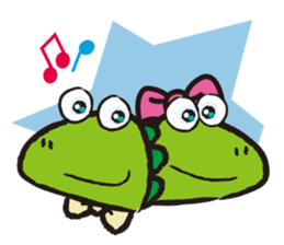 Twin Zaurus sticker #10542657