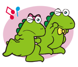 Twin Zaurus sticker #10542668