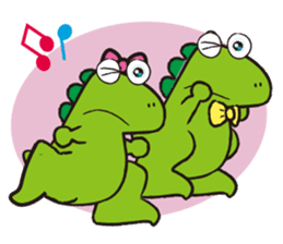 Twin Zaurus sticker #10542668