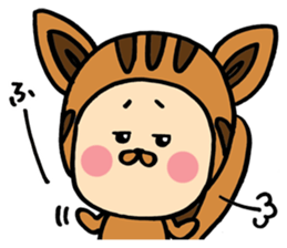 A good friend of, squirrel and mouse sticker #10543050