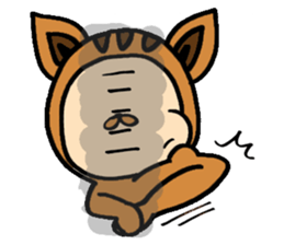 A good friend of, squirrel and mouse sticker #10543062