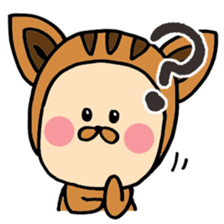 A good friend of, squirrel and mouse sticker #10543068