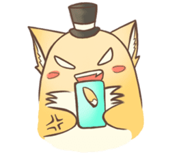 HU,JUE-CHEN Is a fox 2 sticker #10543160