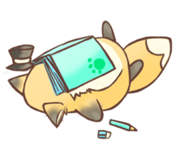 HU,JUE-CHEN Is a fox 2 sticker #10543168