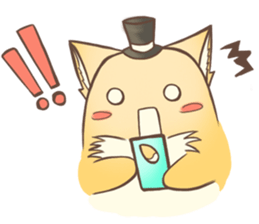 HU,JUE-CHEN Is a fox 2 sticker #10543180