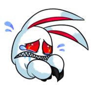 Crazy rabbit and other sticker #10543518
