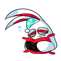 Crazy rabbit and other sticker #10543547