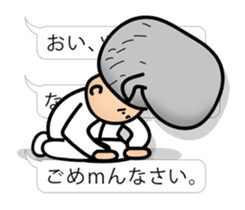 pretty rock and roll hair seal sticker #10543598