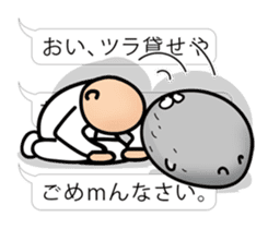 pretty rock and roll hair seal sticker #10543599