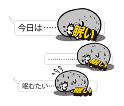 pretty rock and roll hair seal sticker #10543623