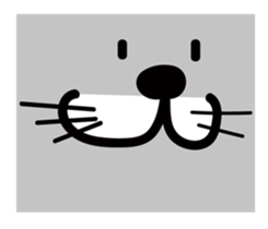 pretty rock and roll hair seal sticker #10543628