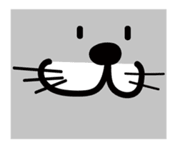 pretty rock and roll hair seal sticker #10543628