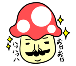 Mushroom's family sticker #10544312