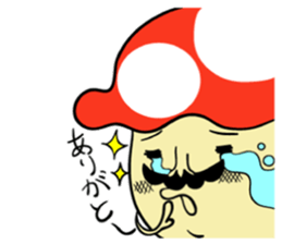 Mushroom's family sticker #10544343