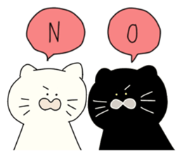 Life With Cats! sticker #10544485