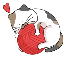 Life With Cats! sticker #10544486