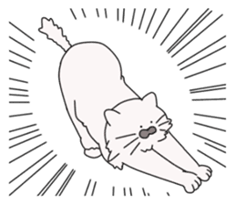 Life With Cats! sticker #10544487