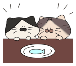 Life With Cats! sticker #10544490