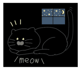 Life With Cats! sticker #10544499