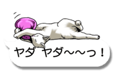 Cats love balloon 2 sticker #10544650