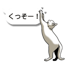 Cats love balloon 2 sticker #10544657