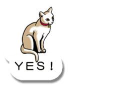 Cats love balloon 2 sticker #10544666