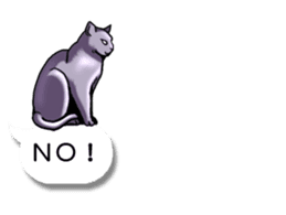 Cats love balloon 2 sticker #10544667