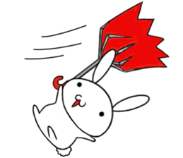 so cute rabbit usakichi.3 sticker #10544873