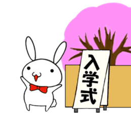 so cute rabbit usakichi.3 sticker #10544875