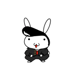 so cute rabbit usakichi.3 sticker #10544879
