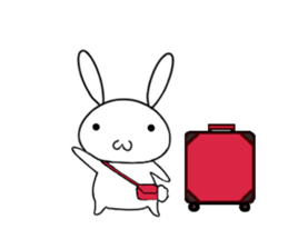 so cute rabbit usakichi.3 sticker #10544882