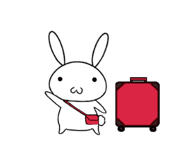 so cute rabbit usakichi.3 sticker #10544882