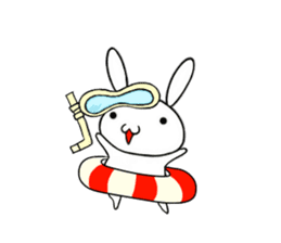 so cute rabbit usakichi.3 sticker #10544890