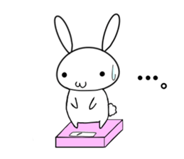 so cute rabbit usakichi.3 sticker #10544893