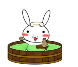so cute rabbit usakichi.3 sticker #10544895