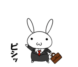 so cute rabbit usakichi.3 sticker #10544896