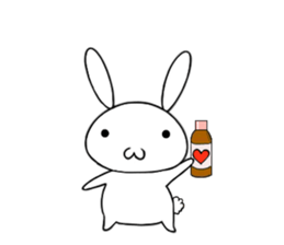 so cute rabbit usakichi.3 sticker #10544899