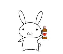 so cute rabbit usakichi.3 sticker #10544899
