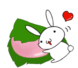 so cute rabbit usakichi.3 sticker #10544909