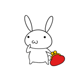 so cute rabbit usakichi.3 sticker #10544910