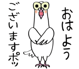 Pigeon will talk sticker #10544912