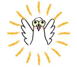 Pigeon will talk sticker #10544937