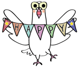 Pigeon will talk sticker #10544946