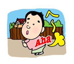 Katsura Kaishi Bilingual Jokes! sticker #10545973