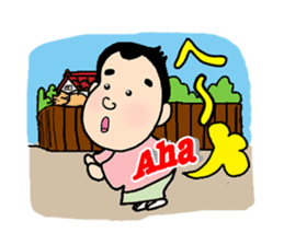 Katsura Kaishi Bilingual Jokes! sticker #10545973