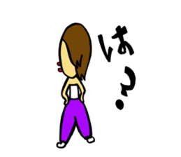 Badness Girl sticker #10546402