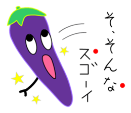 Punning vegetables sticker #10546475