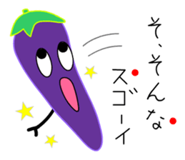 Punning vegetables sticker #10546475