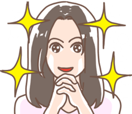 Girls!Girls!(with big letter message) sticker #10546657