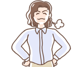 Girls!Girls!(with big letter message) sticker #10546663